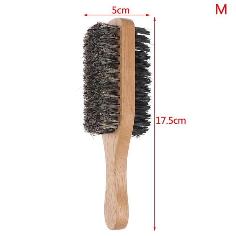 Men Boar Bristle Beard Brush